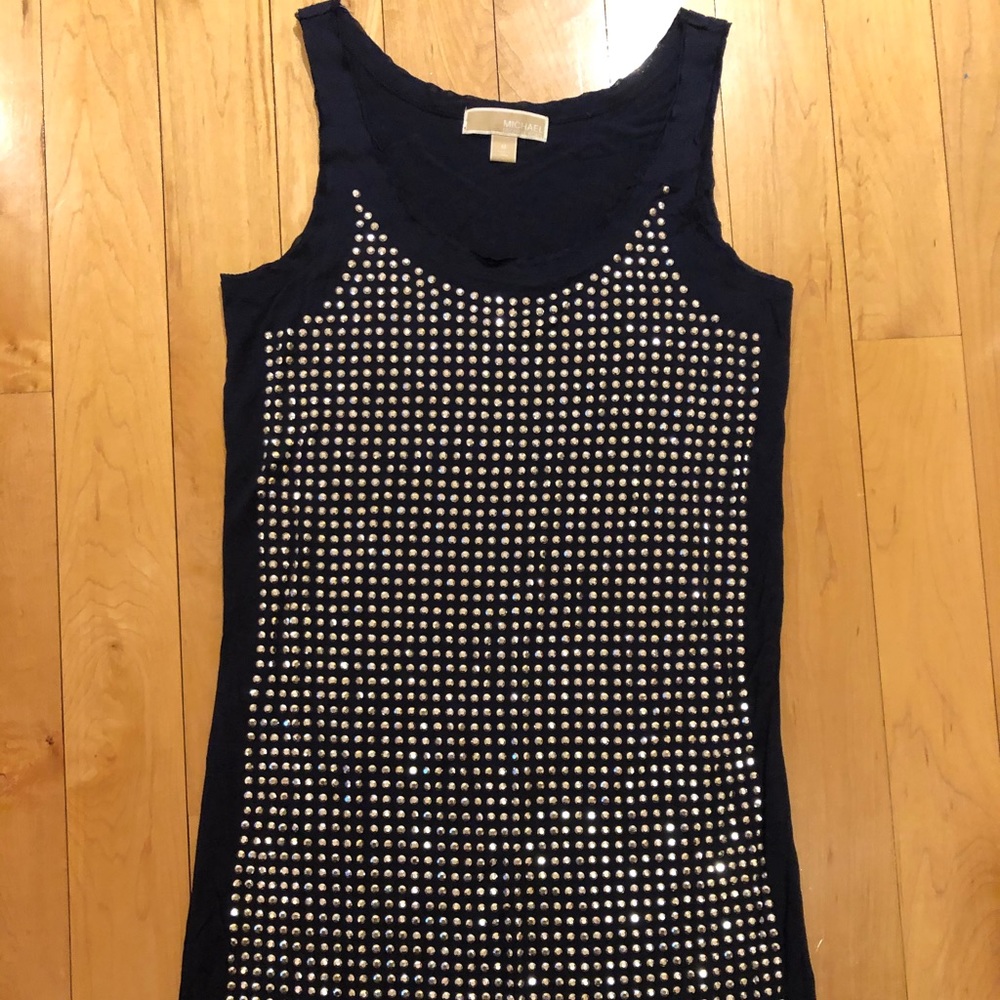 Michael Kors navy knit dress